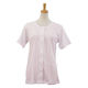 羽衣綿業 ワンタッチテープシャツ 婦人用3分袖/ピンク/L 122025_120_L 1枚（直送品）