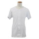 羽衣綿業 ワンタッチテープシャツ 紳士用半袖/白/LL 122027_711_LL 1枚（直送品）
