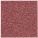 SUMINOE RUG RUG タイルカーペット フローループ 400×400mm レッド 1セット(10枚入)（直送品）
