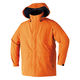 【服のみ】Asahicho　9206　空調服（R）ゴアテックスレインジャケット　オレンジ　4L　防水仕様　1着（直送品）