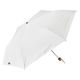 ぺん細 UVカット木手 折50cm 晴雨兼用傘 ホワイト S350-1131WH1-B2 1本 日傘 ウォーターフロント