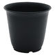 アライ・サンズ 多肉植物 プラ鉢 3号 黒 214940 1個（直送品）
