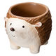 ケー・イー・アイ 鉢 リトルレジンポット 四つ足アニマル ハリネズミ 285419 1個（直送品）