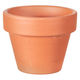 陶里 ドイツ製テラコッタポット (内径4.12×高さ3.95cm)穴あり 307915 1個（直送品）