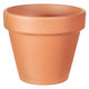 陶里 ドイツ製テラコッタポット (内径7.29×高さ6.82cm)穴あり 307918 1個（直送品）