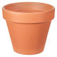 陶里 ドイツ製テラコッタポット (内径8.28×高さ7.79cm)穴あり 307919 1個（直送品）