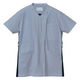 住商モンブラン スクラブ 兼用 半袖 ライトブルー/ネイビー 9L MS008-2182 1枚（直送品）