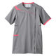住商モンブラン スクラブ レディス 半袖 グレー/ホットピンク S MS354-4042 1枚（直送品）