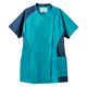 住商モンブラン スクラブ レディス 半袖 ターコイズ/ブルー 4L MS355-43 1枚（直送品）