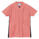 住商モンブラン スクラブ 兼用 半袖 コーラルピンク/ネイビー L MS008-1282 1枚（直送品）