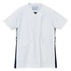 住商モンブラン スクラブ 兼用 半袖 白/ネイビー 3L MS008-0182 1枚（直送品）