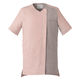 住商モンブラン スクラブ 兼用 半袖 ペールピンク×ウォームグレー L UM503-PPWG 1枚（直送品）