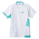 住商モンブラン スクラブ 兼用 半袖 白/ターコイズ S MS401-0132 1枚（直送品）