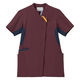 住商モンブラン スクラブ 兼用 半袖 ワイン/ネイビー L RS004-7283 1枚（直送品）
