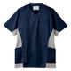 住商モンブラン スクラブ メンズ 半袖 ネイビー/グレー M MS856-90 1枚（直送品）
