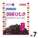 素材パウチ いなば食品 食塩無添加 国産ひじき 50g 1セット（7袋）