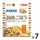 素材パウチ いなば食品 食塩無添加 国産ごぼう 40g 1セット（7袋）