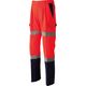 Asahicho（旭蝶繊維） E782 高視認カーゴパンツ（ワンタック） 蛍光レッド 9L 1枚（直送品）