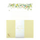 包む レターセット 箔押し 野の花 TL0B3 1セット(2セット)（直送品）