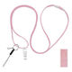 ソニック 多機能たすきがけストラップ 150cm 桃 NF-985-P 1セット(2本)（直送品）