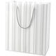 包む 手提げバッグ 紙袋 ストライプバッグ ライトグレー W270×H320 TG040 1セット(1枚×3)（直送品）