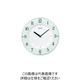 セイコータイムクリエーション SEIKO 薄型ソーラー電波掛時計 木枠 SF505W 1個 813-2969（直送品）