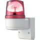 シュナイダーエレクトリック シュナイダー アローシリーズ 赤 φ110 LED回転灯(壁付) 100V LRSL-100R-A 1個（直送品）