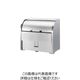 ダイケン ステンレスゴミ収集庫クリーンストッカー 非接触仕様 幅1300 奥行700 CKS-1307H 263-6756（直送品）