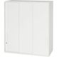 ダイシン工業 DAISHIN 壁面収納庫 3枚引戸型 上置き専用D450 ホワイト V945-10TS 1台 856-9802（直送品）