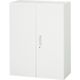 ダイシン工業 DAISHIN 壁面収納庫 両開き型 上下兼用D450 ホワイト V945-12H 1台 856-9831（直送品）