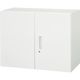 ダイシン工業 DAISHIN 壁面収納庫 両開き型 上下兼用D450 ホワイト V945-07H 1台 856-9773（直送品）