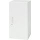 ダイシン工業 DAISHIN 壁面収納庫 片開き型 上下兼用W450 ホワイト V445-09H 1台 856-9572（直送品）
