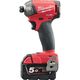 milwaukee M18 FUEL 50Nmサイレントインパクトドライバーセット FQID-502X JP 1台（直送品）
