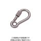 水本機械製作所 水本 ステンレス 環付スナップフックNA型（リング付）線径10mm長さ102mm NA-10 1個 849-2037（直送品）