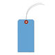 長門屋商店 カラー荷札 ブルー 2号(大) ニ-6342 1箱(1000枚入)