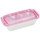 PTLB6B ふわっとタイトランチボックス 530ml 【マイメロディ パステルビビットな水彩花柄】 506727-PTLB6B 1個（直送品）