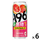 チューハイ -196 無糖 ピンクグレフル＆オレンジ 7％ 缶 500ml 6本