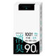 ハウスホールドジャパン 消臭袋 90L 透明 100枚 AS90L 1セット(100枚入)（直送品）