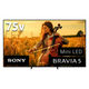 SONY BRAVIA 4K液晶テレビ 75V型 K-75XR50 1台（直送品）