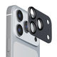 PGA iPhone 17 Pro用 カメラフルプロテクター アルミ/ブラック PG-25BCLG08BK 1個（直送品）