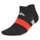 adidas(アディダス) 靴下 ソックス ランニング パフォーマンス ソックス S ブラック／ルシッドレッド KLA20 1セット（2足）（直送品）