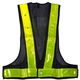 ミズケイ LED安全ベスト（紺地・黄） 5916505 1着