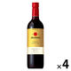 サントリー 赤玉 プレミアムブレンデッドワイン 赤ワイン 750ml 瓶 1セット（4本）