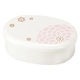たつみや 弁当箱 480ml 小判一段弁当 パール百華 ピンク 489622 1個（直送品）