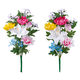 アイメディア お墓・仏壇用 お供え花 2束組 45cmタイプ 1010349 1個（直送品）