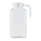 ベストコ ガラス ピッチャー 1.7L ホワイト ND-2357 クアドロピッチャー 4975970255094 1個