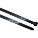 RS PRO ケーブルタイ， 350mm x 8 mm， 黒， ナイロン 66 209-8136 1ロット(500個)（直送品）
