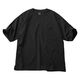 ジップ付のパッケージ入り ヘビーウエイトパックポケットＴシャツ L ブラック LAKOLE/ラコレ