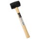 アークランズ ゴムハンマー・黒 8オンス(1/2ポンド) 116020 1セット(4本)（直送品）