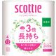 日本製紙クレシア スコッティ フラワーパック 3倍長持ち 4ロール ダブル 無香 4901750227364 1セット(4ロール×4個)